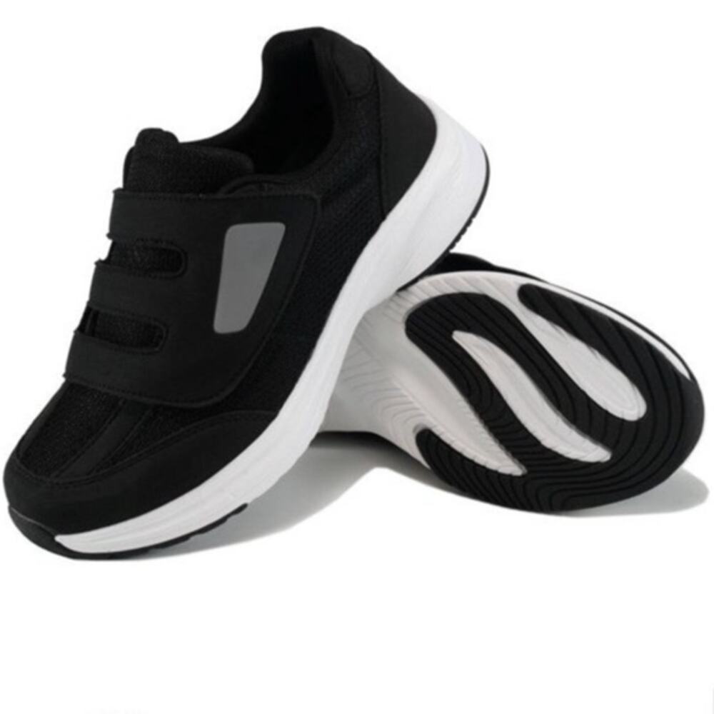 BRAND NEW ~ Women's Black & White Breathable Running Sneakers Shoes ~ 10